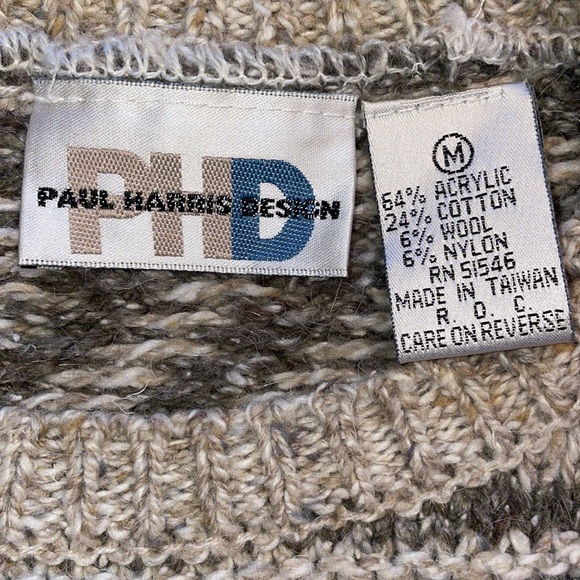Beautiful Womens Medium Vintage Paul Harris Sweater - Picture 3 of 4